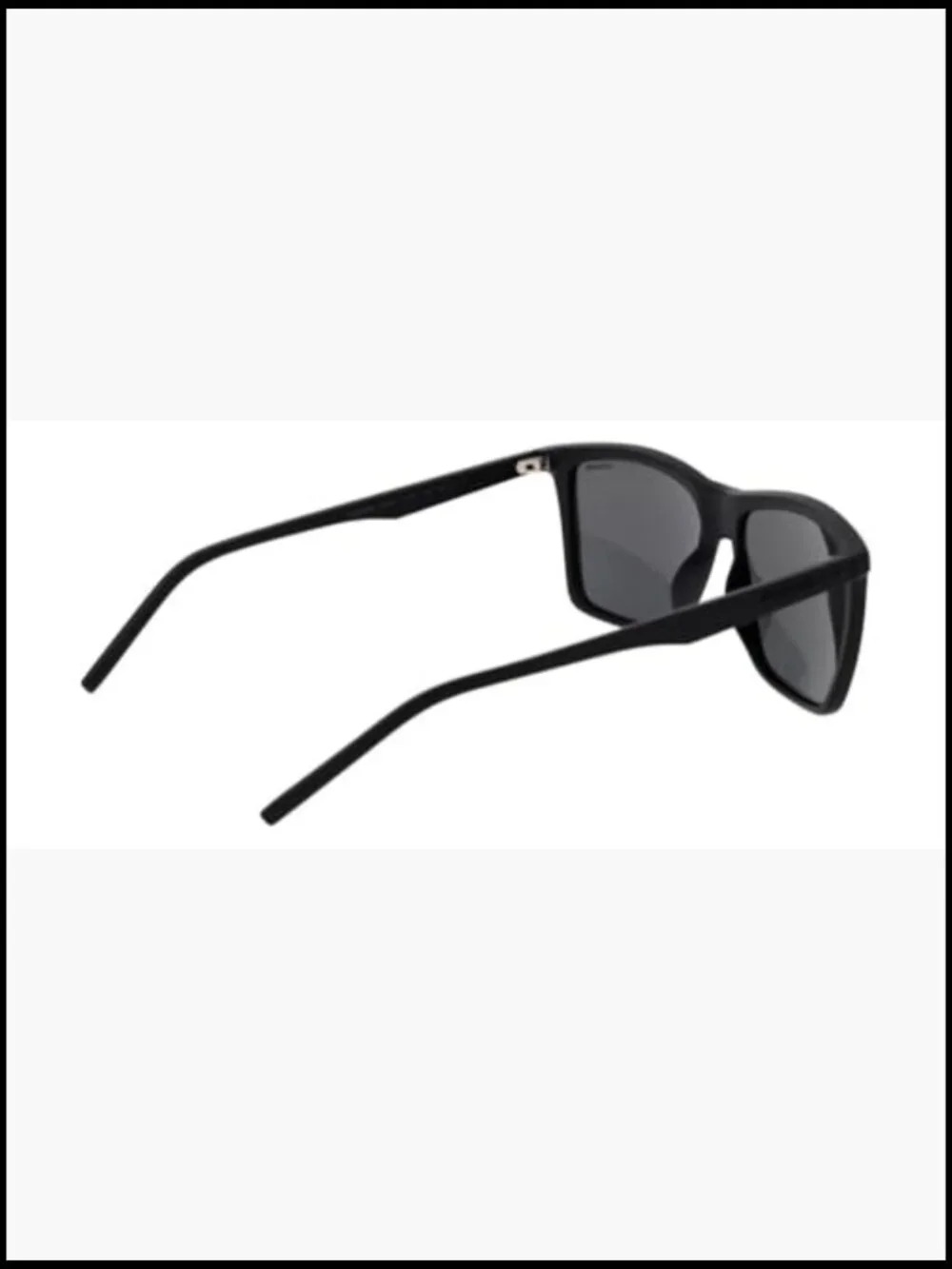 Rectangular Polarized Sunglasses with UV Protection - Lightweight Plastic Frame
